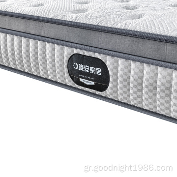 Χονδρική πώληση Luxury Style Hotel Organic Queen Size Gel Memory Foam Pocket Spring Latex στρώμα κρεβατιού